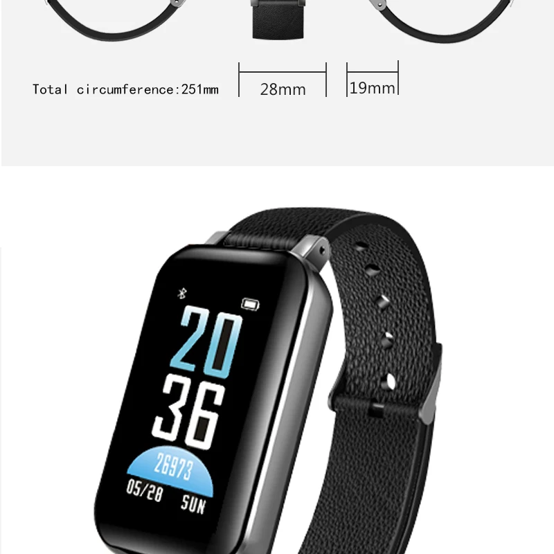 Bluetooth 5,0 смарт-браслет с наушниками, часы-браслет, пульсометр, измеритель артериального давления T89
