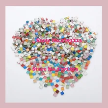 200 шт Хрустальное стекло креативный художественный Мозаика DIY родитель-ребенок ручной работы Свободный сажевый материал