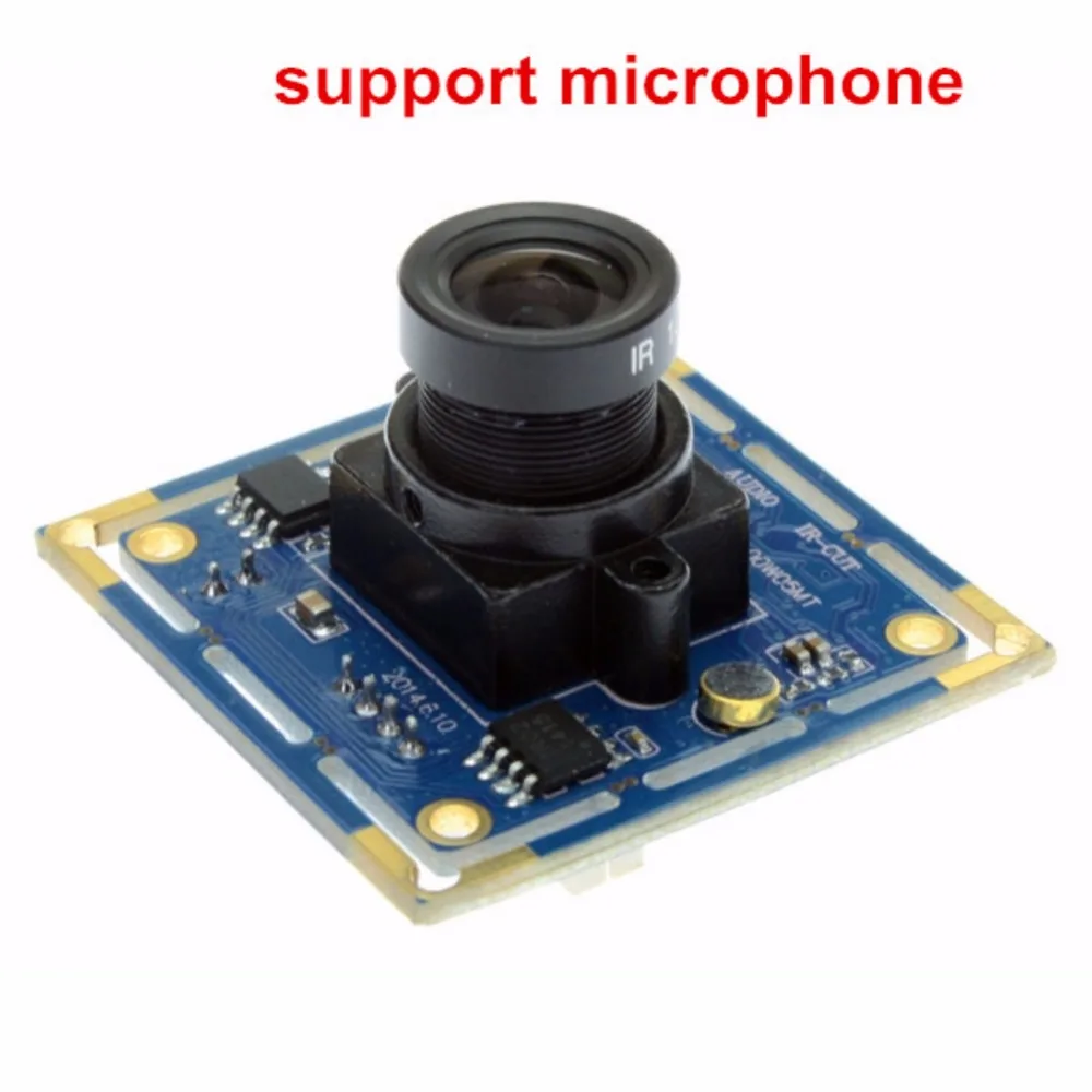 

Video module OV9712 CMOS Sensor 1MP 720P USB camera UVC with M12 lens OTG support with microphone