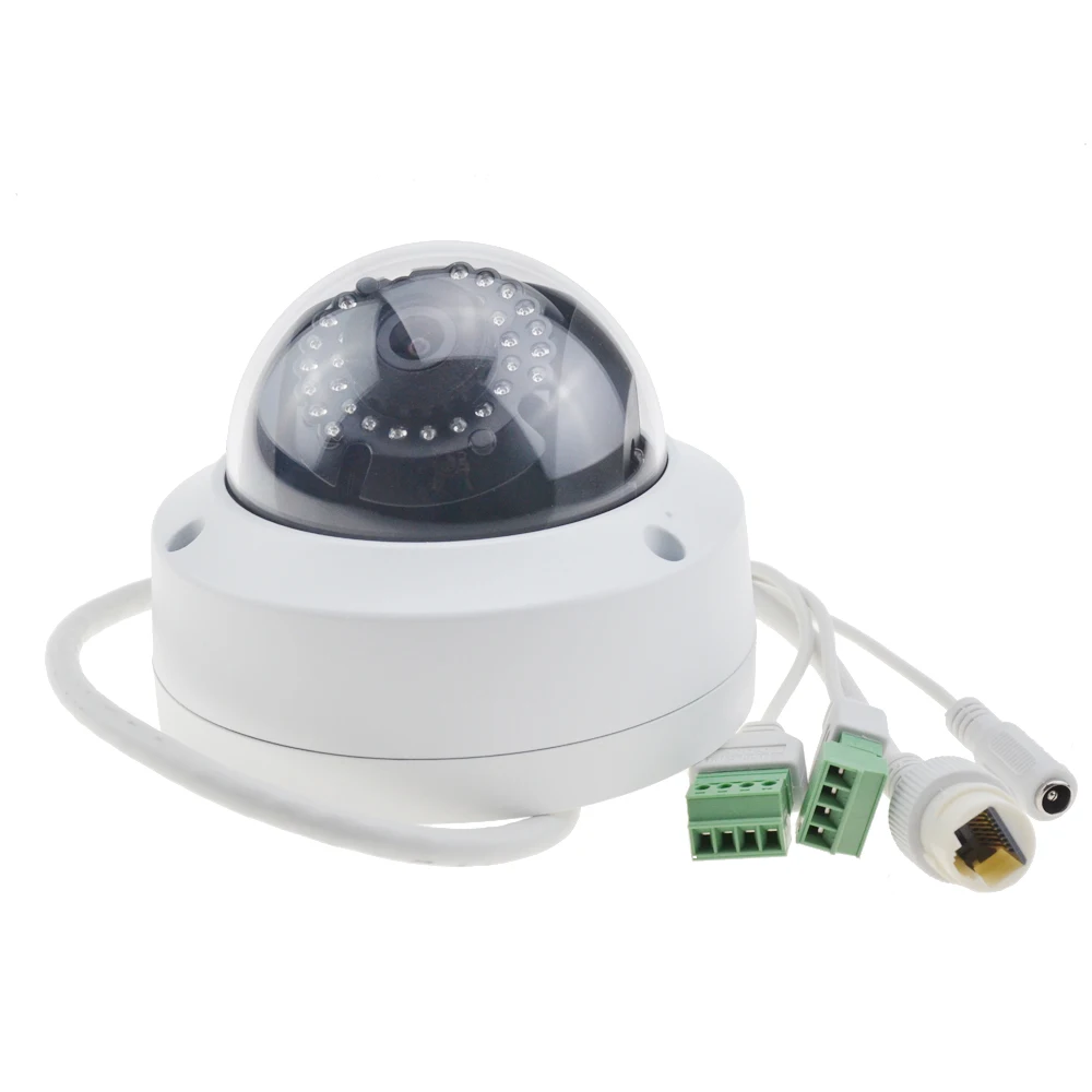 Hikvision DS 2CD2142FWD IS 4MP POE IP Камера день/ночь инфракрасный 3D DNR 3 оси регулировки IP67 IK10