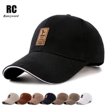 [Rancyword] мужские хлопок повседневный Гольф шляпы мужчины крышки snapback casquette кости Gorras горячая Распродажа дешевые Бренд бейсболки RC1051