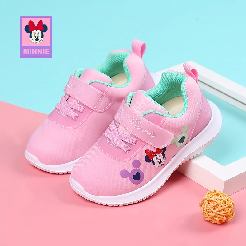 

Disney Girls Boys Shoes Spring Toddler Sneakers Caterpillar leather comfortable Kids footwear 2019 New girls Fashion Trainers