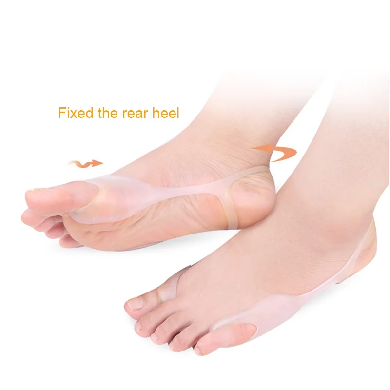 1 Pair Toe Feet Valgus Hallux Bunion Orthotics Feet Care Corrector Thumb Adjuster Practical Foot Care Thumb Orthopedic Supplies