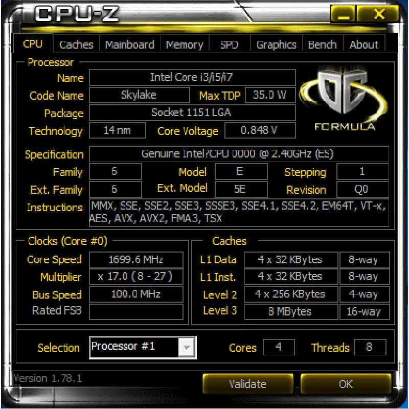 Инженерная версия ES CORE I7 QHVX, 2,4G, 35 Вт, четырёхъядерный процессор с 8 потоками, лучше, чем графический процессор QHQG HD530 Инженерная версия ES CORE I7 QHVX, 2,4G, 35 Вт, четырёхъядерный процессор с 8 потоками, лучше, чем графический процессор QHQG HD530