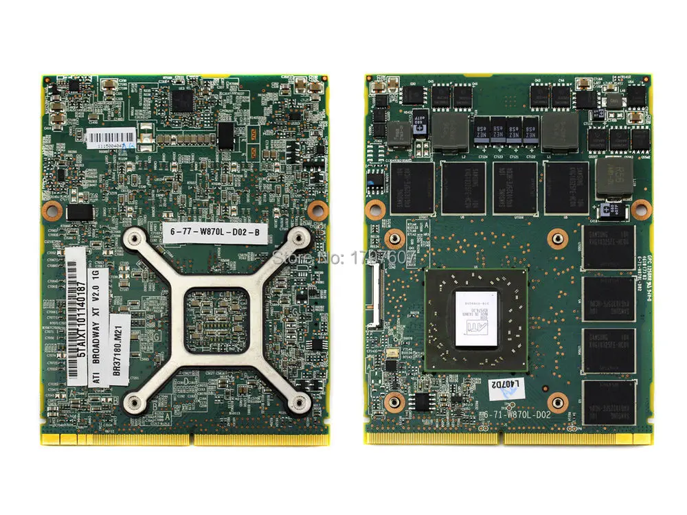 216-0769008 for HP 740W 8760W Ati Radeon HD 5870 1GB Laptop Video card Fully Tested