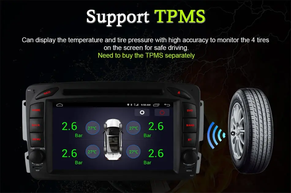 Cheap 4G SIM LTE Android 6.0 Octa 8 Core Car DVD Player GPS For Mercedes W209 W203 W168 M ML W163 W463 Viano W639 Vito Vaneo 32G ROM 14