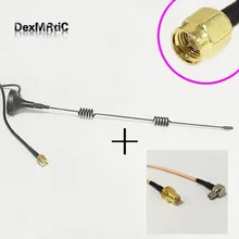 5dBi 3g антенна SMA мужской 800-2170 МГц магнитное основание антенны модем антенна+ TS9 SMA для женщин разъемы с гайками RG316 косичка 15 см