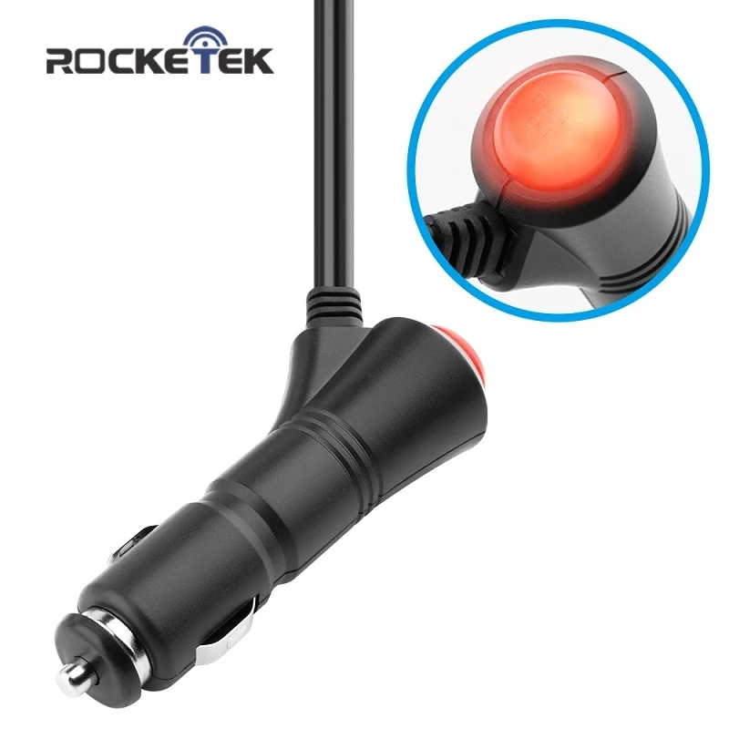 Автомобильное зарядное устройство Rocketek multi usb smart IC 2 USB 3.1A разъем прикуривателя аксессуары для Xiaomi lg Автомобильное зарядное устройство