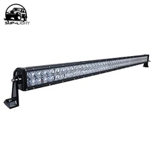 1X50 дюймов 12 в 288 Вт CREE светодиодный рабочий свет бар с точечным лучом лампы для ATV UTE 4x4 4WD лодка военный трактор с 4D объективом