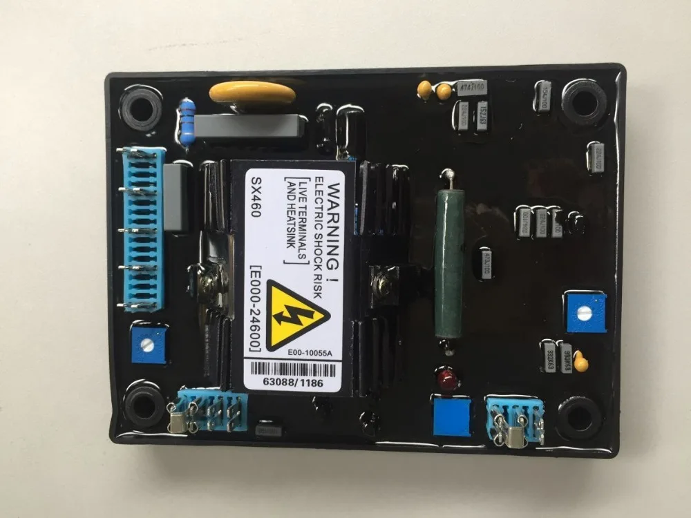 

Voltage regulator controller: SX460 / E000-24600 / E000-24030 ( Blue capacitance )