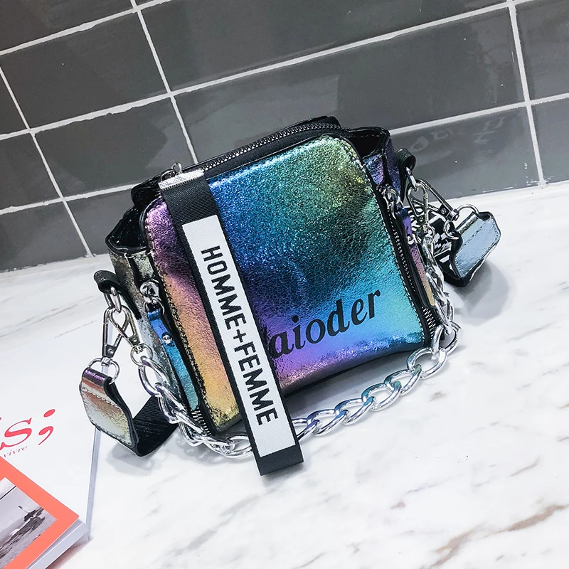 

Ms. Messenger Bag Shoulder Bag Printing Handbag Double Zipper Handbag 2018 Summer Trumpet Lady Designer Handbag Clutch Bag