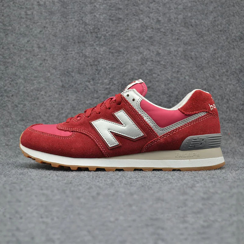 

Hot sale NEW BALANCE NB 574 Men Lace-up Breathable Shoes Male Outdoor Athletic Sports Sneakers Endurable Sole Size 39-44