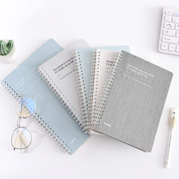 Mirui Creative Rollover coil spiral notebook stationery A5/B5 thick note week plan study schedule diary office school supplies fresh illustrator booklet gift box color pages plan notebook schedule diary notebook customization office school gift supplies