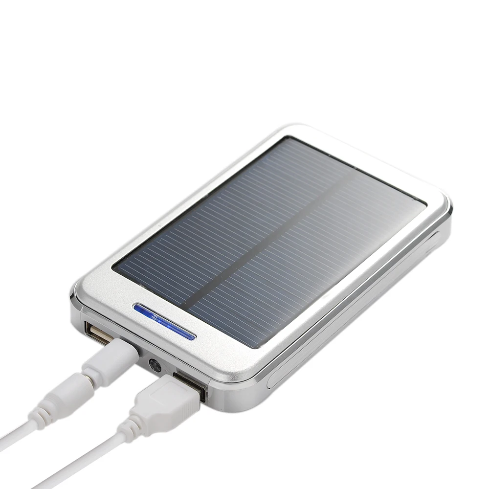 16000mAh Solar Power Charger Panel Dual USB External