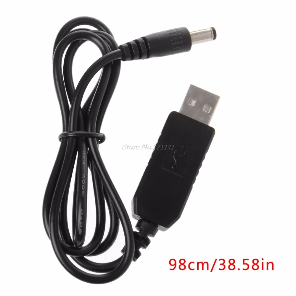 Светодиодный кабель питания USB 5 В до 8 4 для велосипеда головной светильник 18650