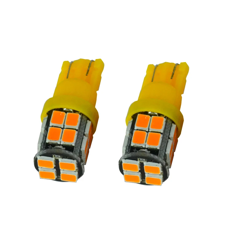 10 шт./лот T10 20 SMD 2835 LED 194 168 W5W боковые габаритные огни Карта Поворотная сигнальная