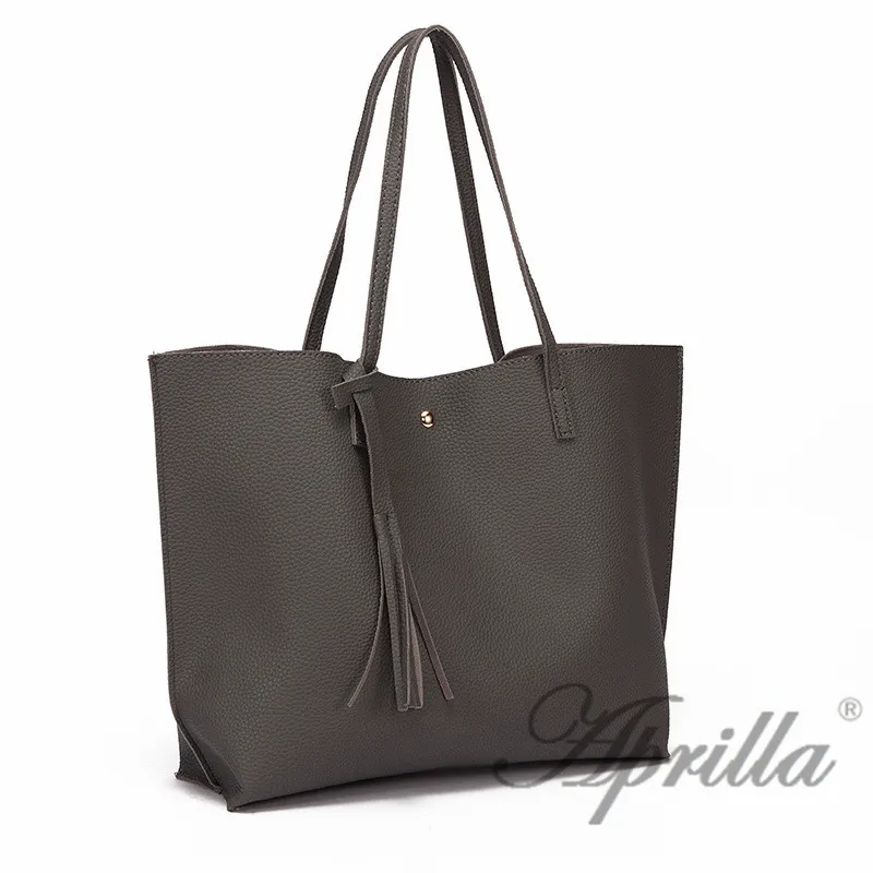 Aprilla сумки на плечо для женщин Повседневная сумка мягкие сумки женские большие сумки PHQ01