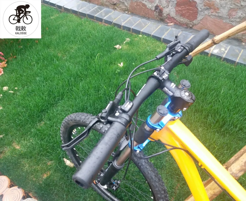 Cheap Kalosse  Hydraulic brakes 26er   M310  24  speed    bikes   17 inch   AM/XC  mountain  bicycle   Full suspension mountain bike 11