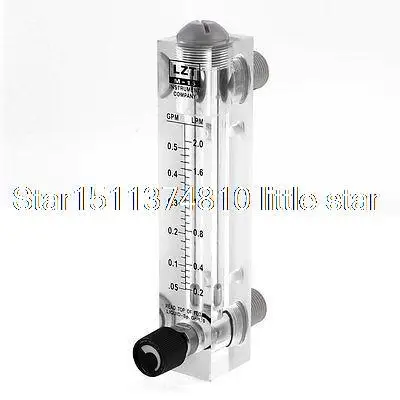 

0.2-2LMP 1/2" PT Thread Adjustable Water Flow Meter Measuring Flowmeter
