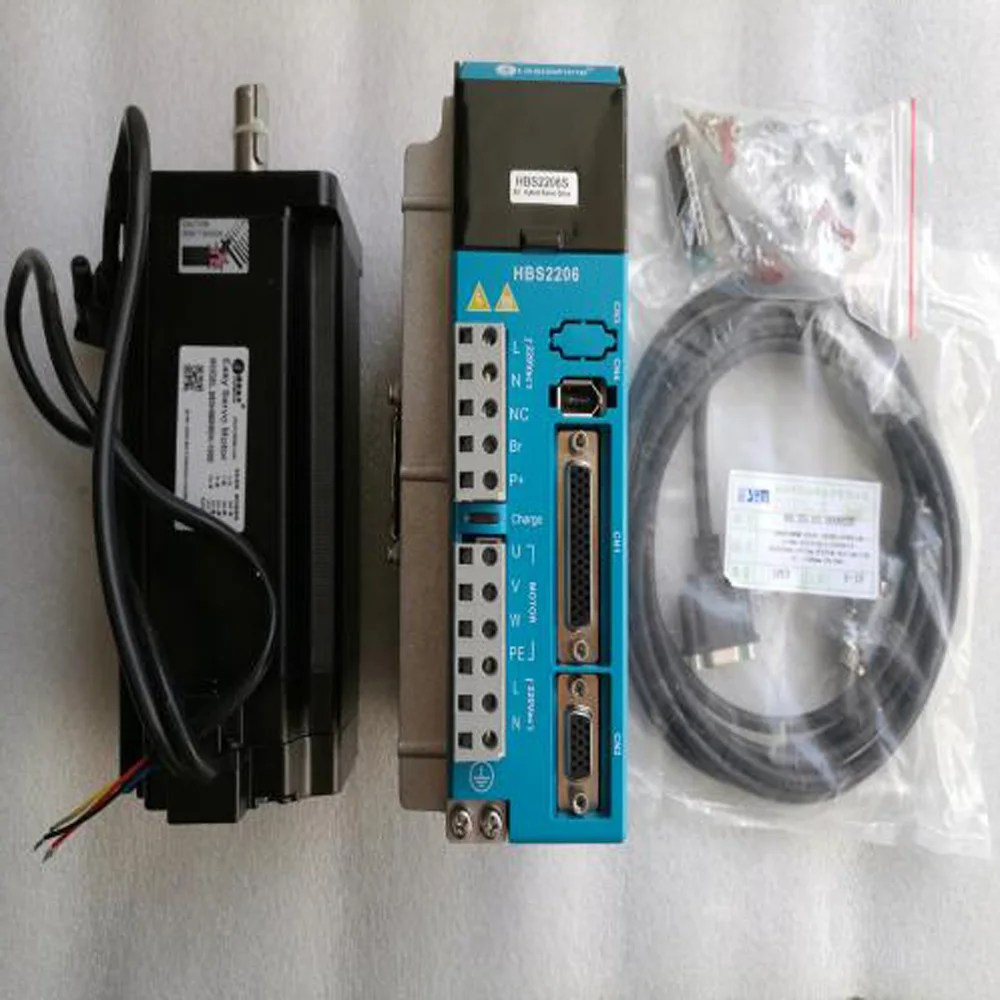 Leadshine сервомотор двигатель и драйвер 863HBM80H 1000 + HBS2206AC линия 12N. m 3 фазный
