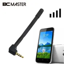 BCMaster 3,5 мм разъем для телефона FM радио усилитель сигнала внешняя мини беспроводная антенна черный