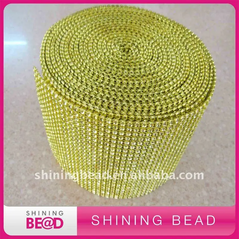

24 rows gold plastic trimming without rhinestone+free shipping+fast delivery