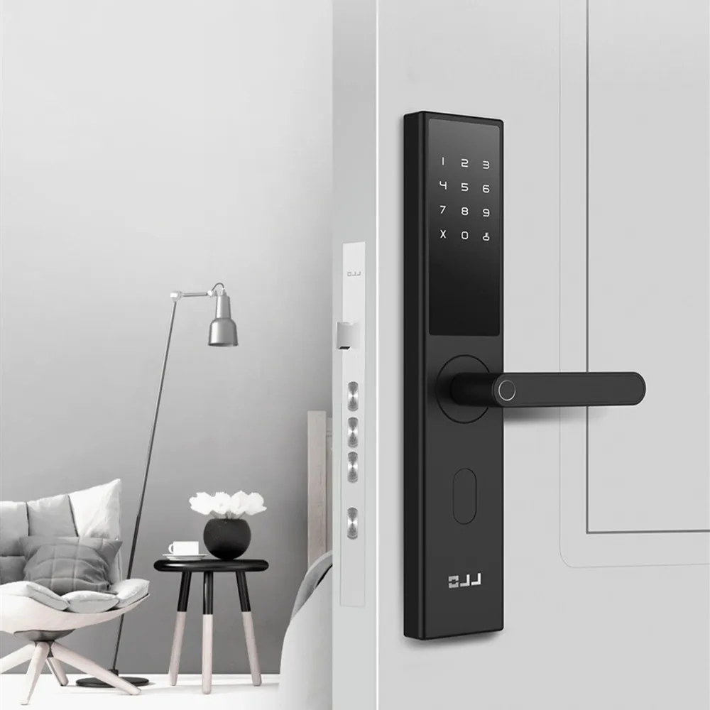 Xiao mi QJJ умный дверной замок X1 врезной замок Интеллектуальный отпечаток пальца пароль ключ bluetooth безопасность работает с mi Home