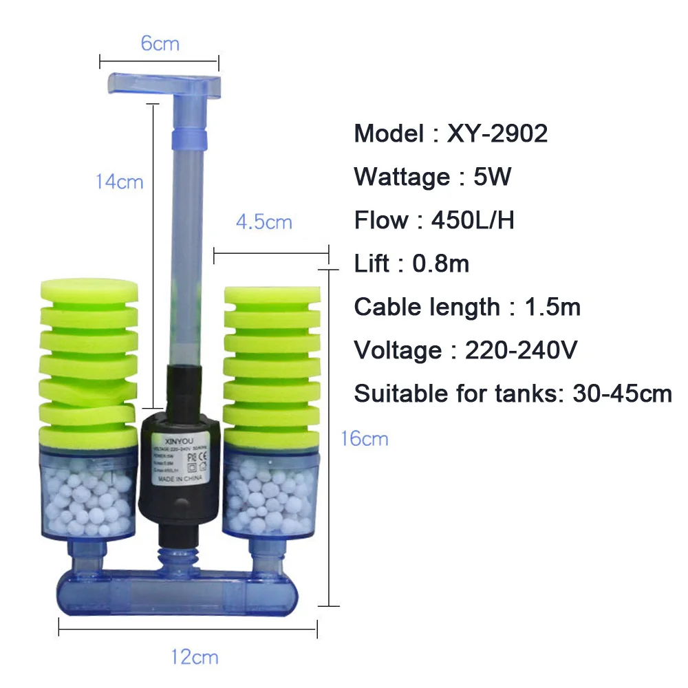 Aquarium Sponge Filter Biochemical 