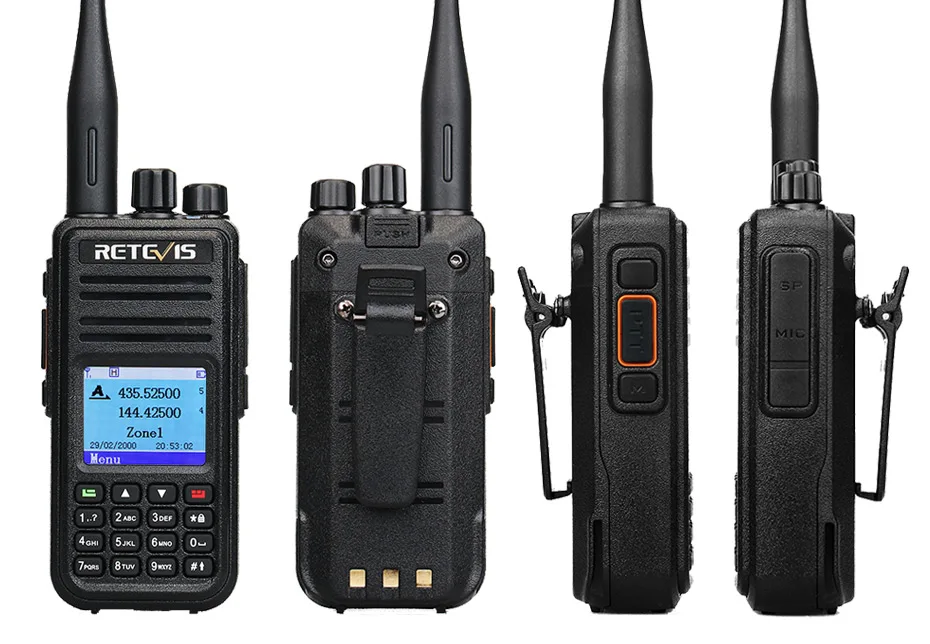 RETEVIS RT3S Dual Band DMR цифровая рация (gps) 5 Вт УКВ UHF DMR радио станции Dual Time слот Ham Радио Амадор + Программируемый кабель