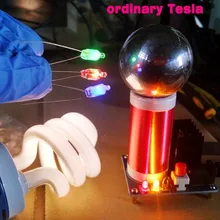 micro mini tesla coil Tiny tesla coil amazing flashing Generator DIY KITS Electronic diy