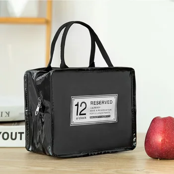 

Lunch Bag New Waterproof and Thermal Insulation Bag Lunch Boxes Pack Ice Bag Hand-held Student Lunch Boxes Wholesale