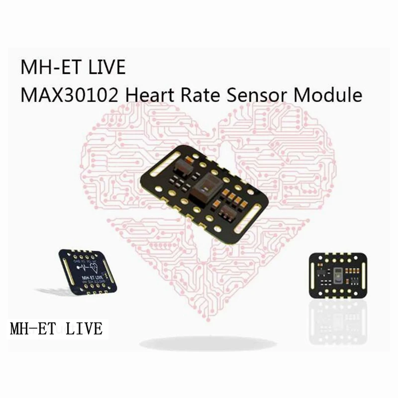 MH ET LIVE MAX30102 модуль датчика частоты сердечных сокращений Пульс для определения