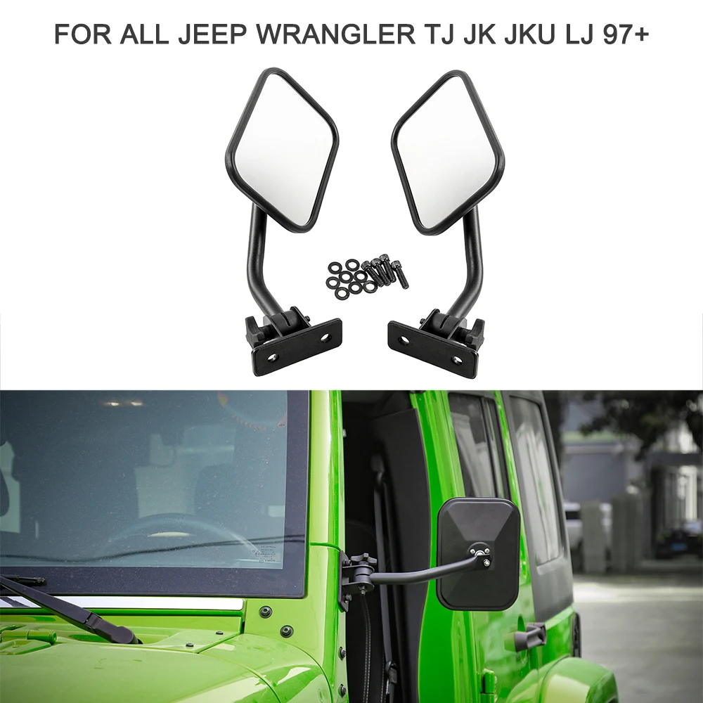 Total 52+ imagen jeep wrangler mirrors doors off Abzlocal.mx