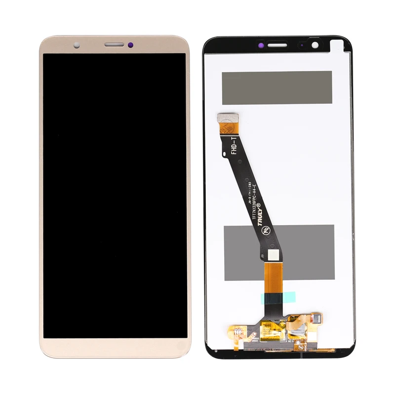 10 шт./лот для P Smart ЖК дисплей дигитайзер сенсорного экрана в сборе Huawei LCD с рамкой