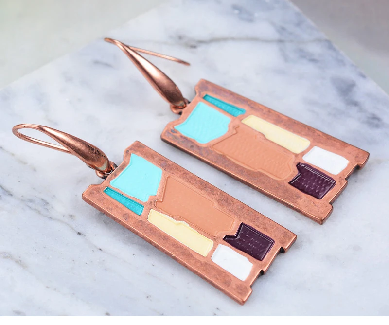 Vintage-Enamel-Colorful-Earrings_06
