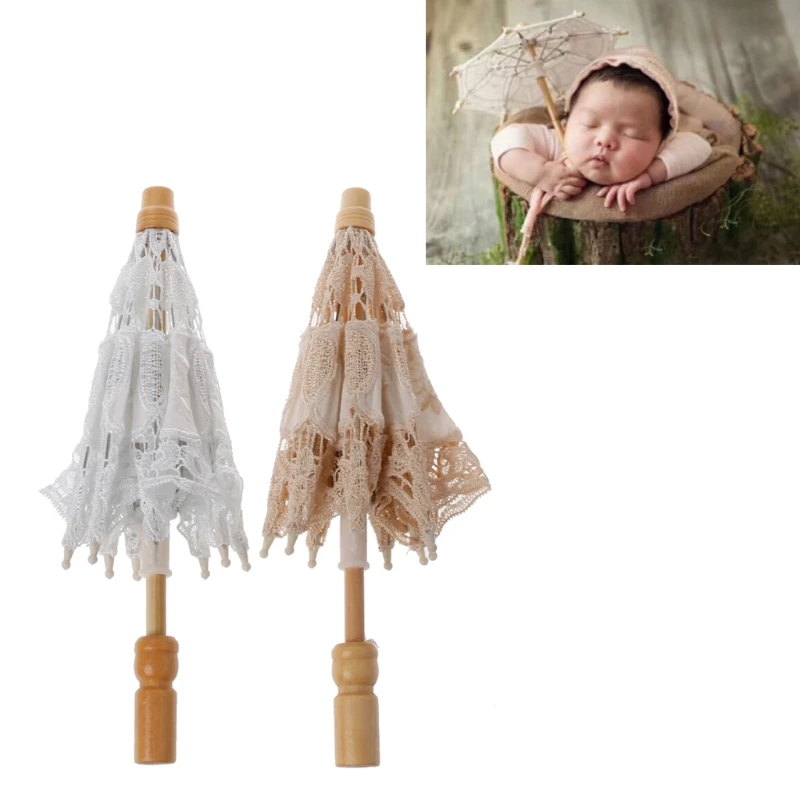 Горячий новорожденный детский реквизит для фотосъемки кружевной зонтик для студийной фотосъемки подарок для душа
