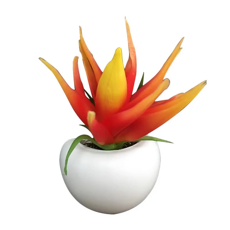 Hoomall 1 шт. наклейка на холодильник имитация букета цветок суккулент на растения или холодильник магнит магнитное растение в горшках для домашнего декора стен - Цвет: A