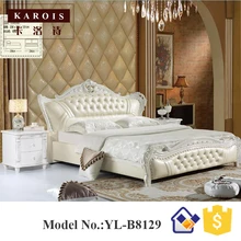 KARIOS Antique Furniture bed room beds set B8129