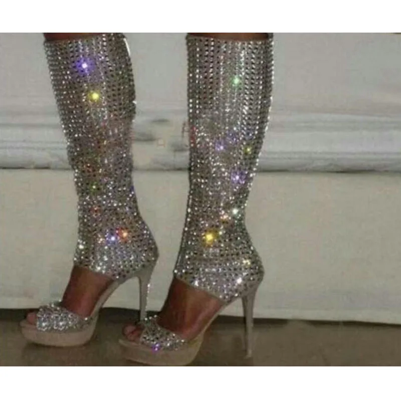 rhinestone boots