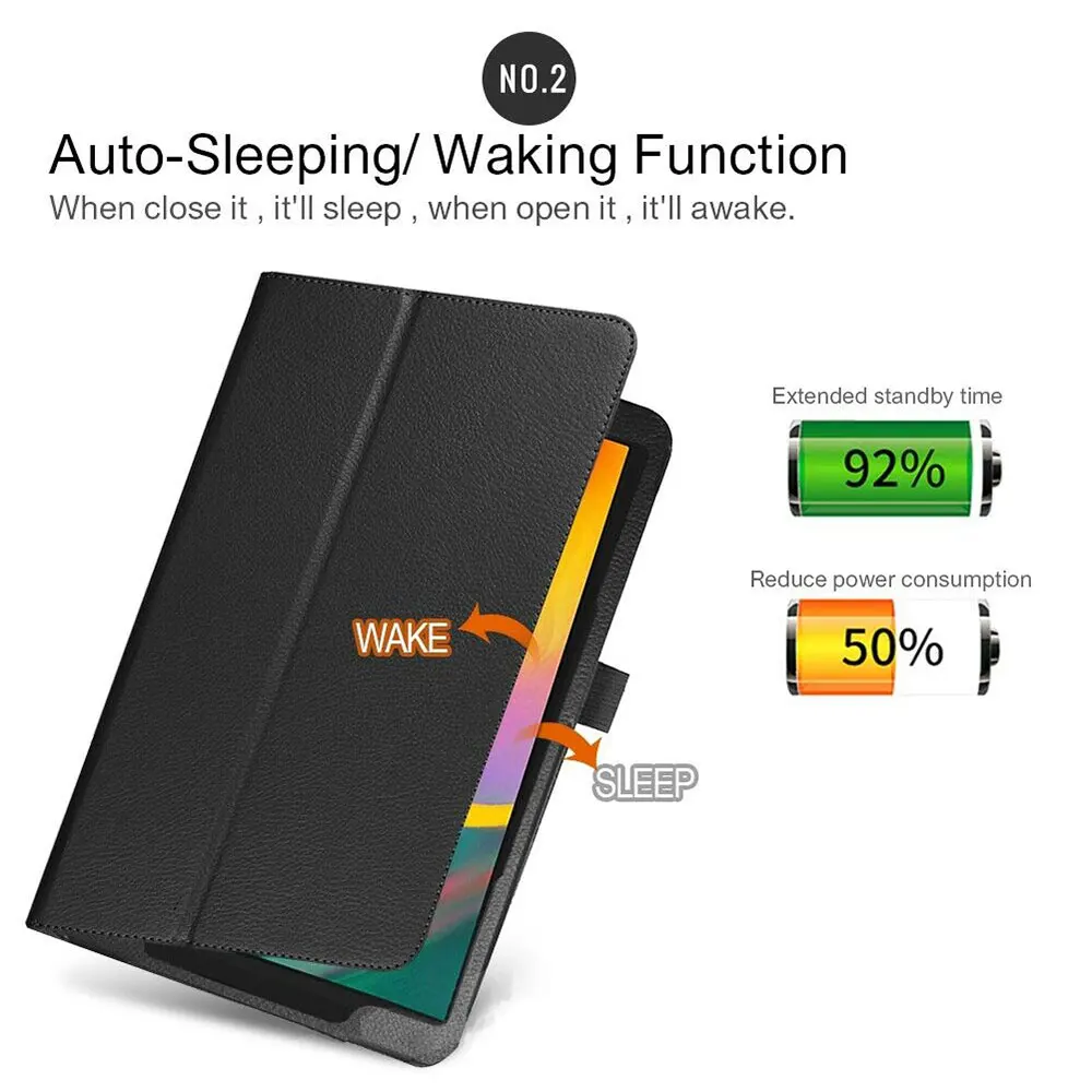 Кожаный магнитный чехол для Samsung Galaxy Tab A 8,0 P200 P205 SM-P200 SM-P205 чехол Litchi Auto Sleep Wake умный чехол