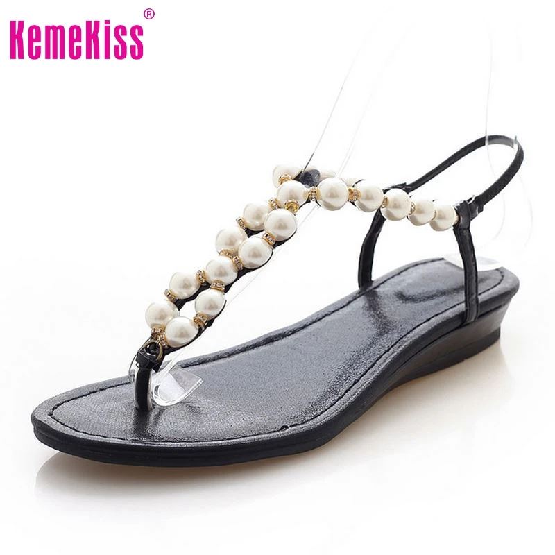 

free shipping flat genuine leather sandals women sexy fashion lady female shoes R4435 EUR size 33-40