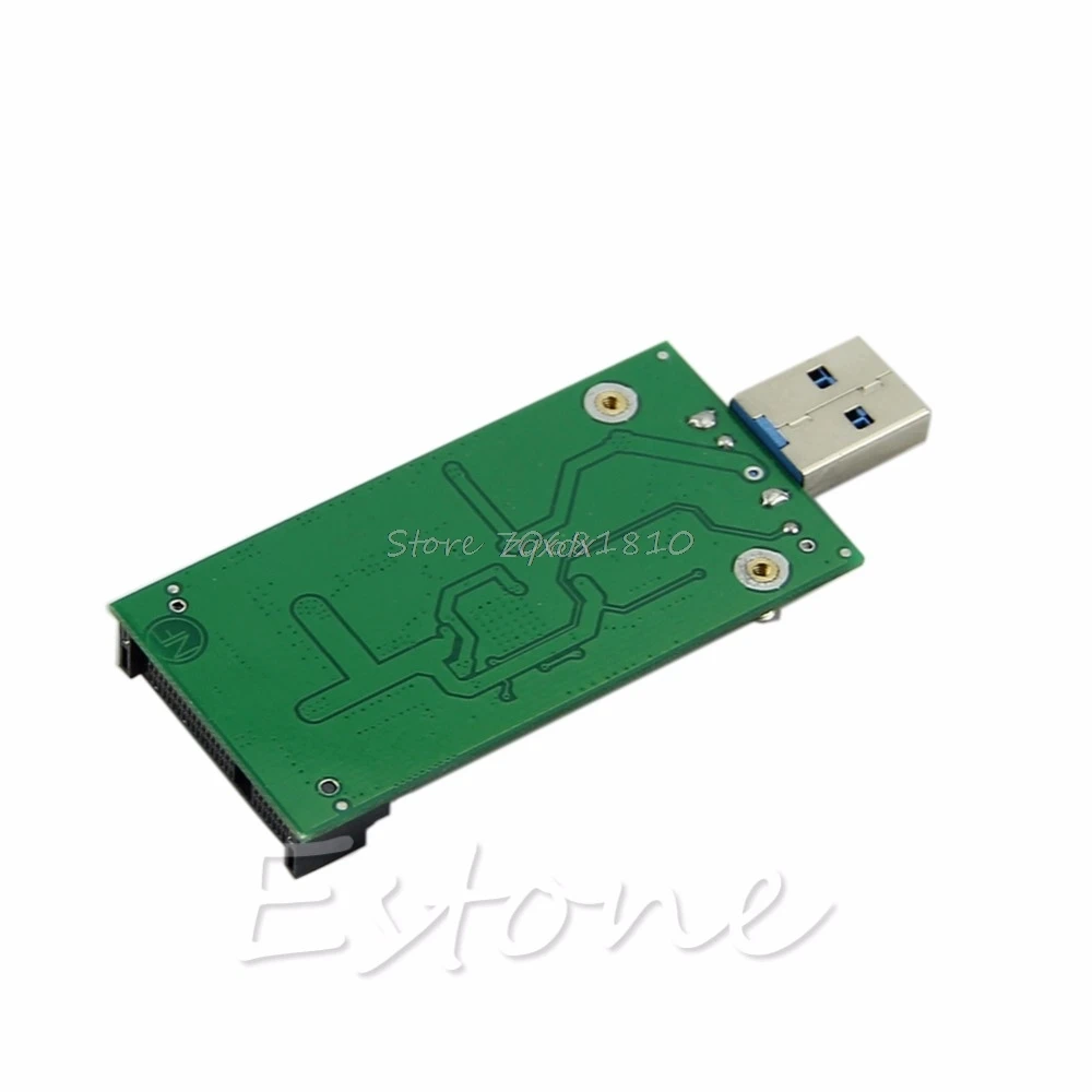 USB 3,0 для Mini PCIE mSATA SSD mSATA для USB 3,0 SSD не нужен USB кабель Новинка и Прямая поставка