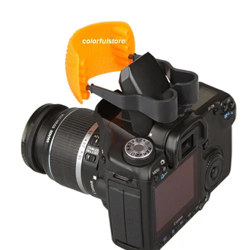 2 шт. Универсальный 3 цвета Puffer pop-up Soft Flash Отказов Диффузор крышка купола Speedlite для Canon Nikon цифровой зеркальные Камера
