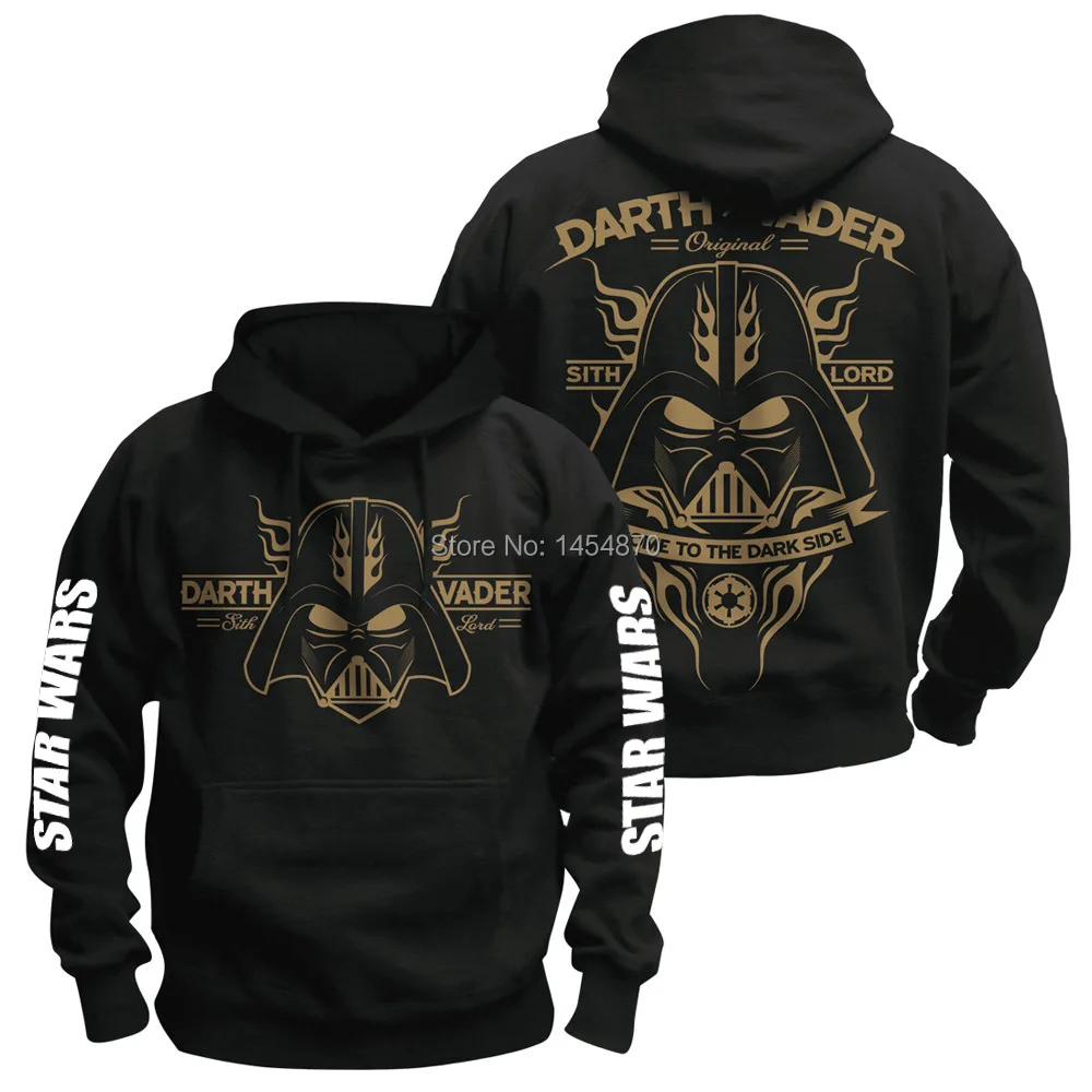 fashion cool sudadera film star wars darth vader hoodies winter jacket