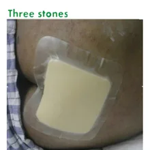 Flash 12,5*12,5 см пенопластовая повязка на рану с клейкой гидроколлоидной каймой для диабетических ног, для выживания на бедре, фельдшер