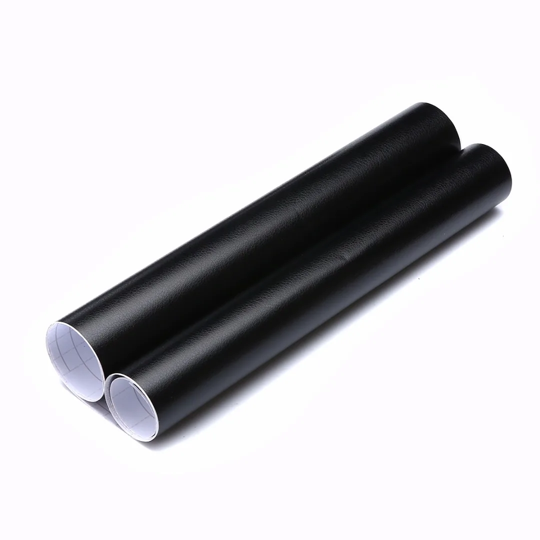 30cm x 100cm Leather Texture Style Car Interior Dashboard Sticker Wrap Sheet Film PVC Auto DIY Decor Sticker Change Color