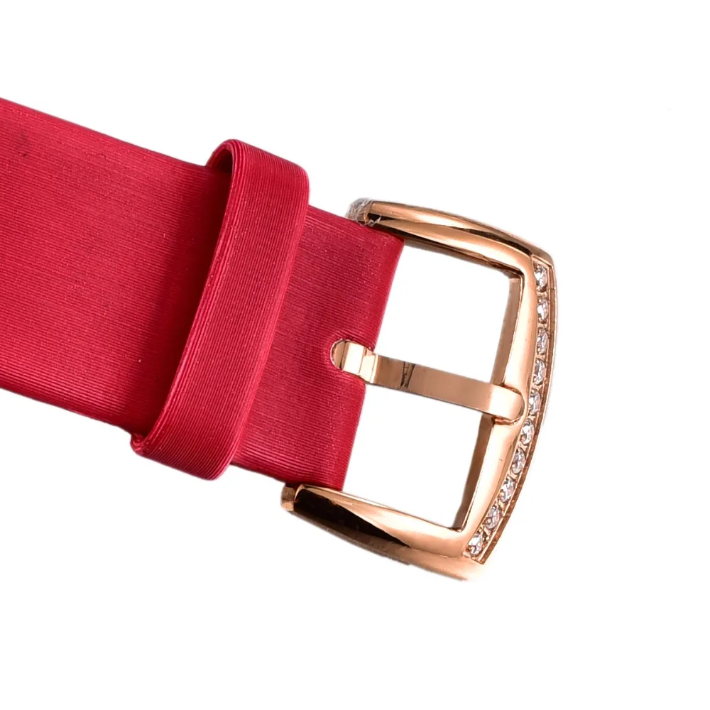 Риф Тигр/РТ Топ Бренд роскошные часы женские красный кожаный ремешок водонепроницаемые кварцевые часы женские часы подарок для жены RGA1563