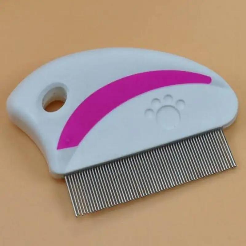 Buy Dual purpose 8CM metal lice comb massage detangle