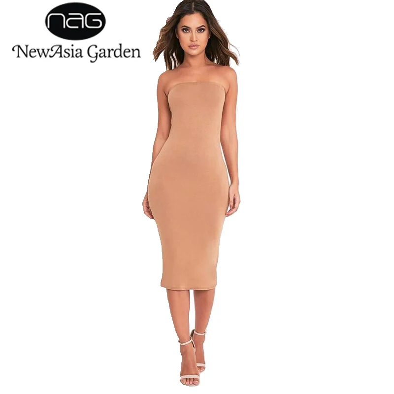 basic midi jurk