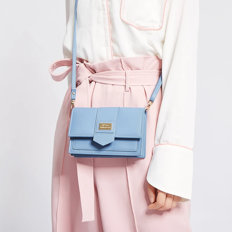 

JIAMEN Fashion Women Wallets Cell Phone Pocket Women Crossbody Bag Long Female Purse Leather Clutch Lady Multi-Function Handbag